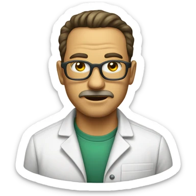 scientific acid sticker