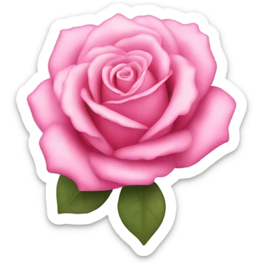 pink roses sticker