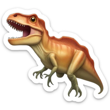 tyrannosaurus rex squid sticker