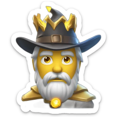 ELECTRICITY WIZARD CLASH ROYAL sticker