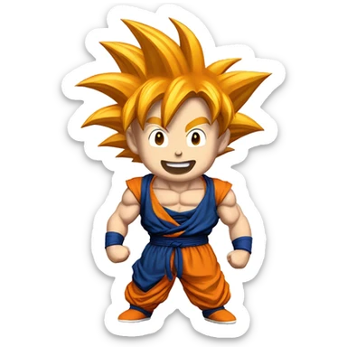Goku sticker