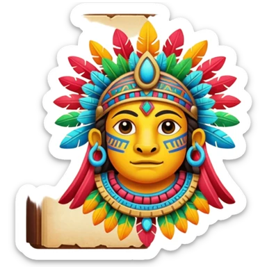 aztec codex sticker