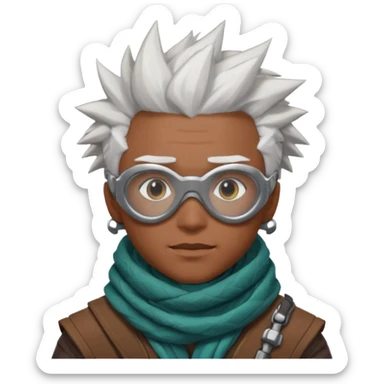 Ekko from the Arcane (a Netflix animation) sticker