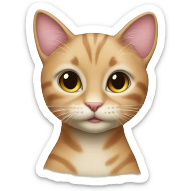 Pussycat sticker