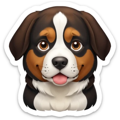 Short haired Swiss mountain dog sticker