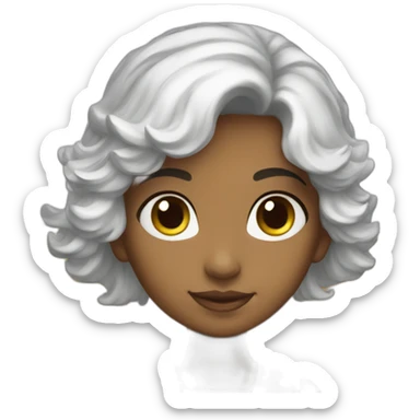 cute halo girl angel sticker