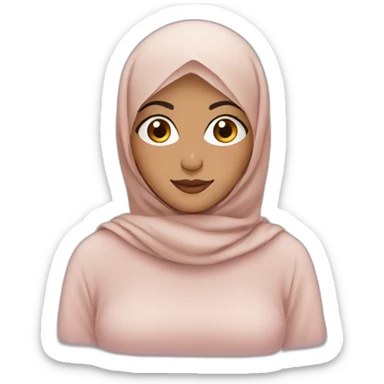 Morroco hijab sticker