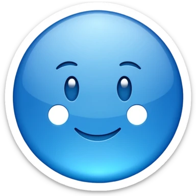 représente le célèbre badge de certification (blue check" ou "pastille bleue) sticker