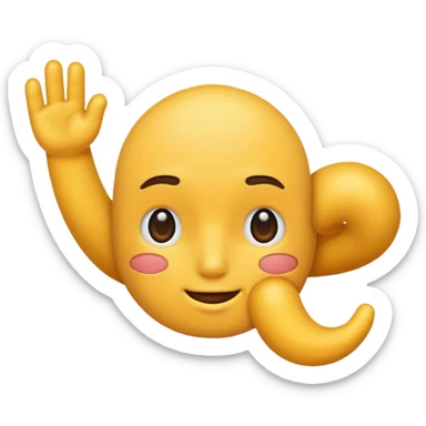 Male adult with erection sticker