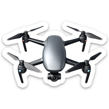 CFRP drone like urban air mobility sticker