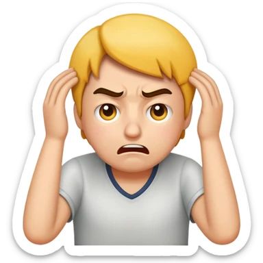 Get on my nerves sticker