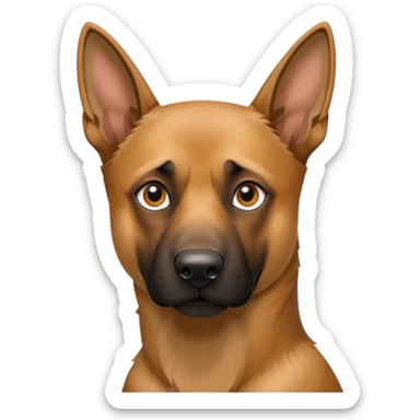 Chien malinois sticker