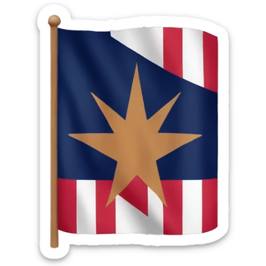 Arizona flag emoji style sticker