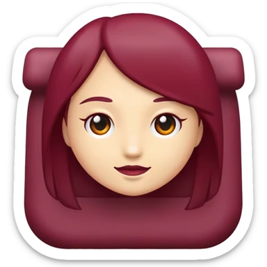 Burgundy 🎨 sticker