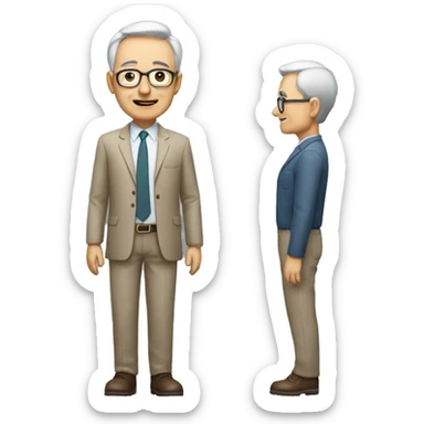 The therapist is 60 years old in full growth sticker