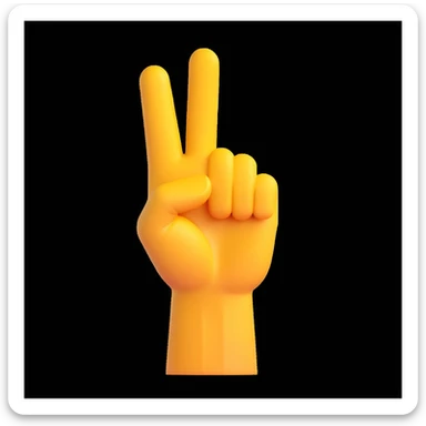 Black Lives Matter peace symbol with fist hope minimal emoji style no text sticker