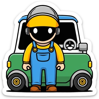 mechanic sticker