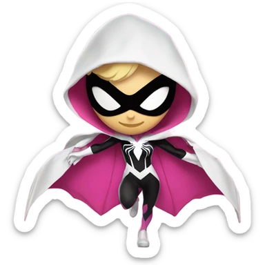 Spider-Gwen pose sticker