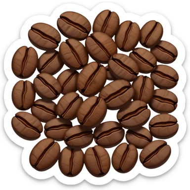 beans COFFEE  sticker