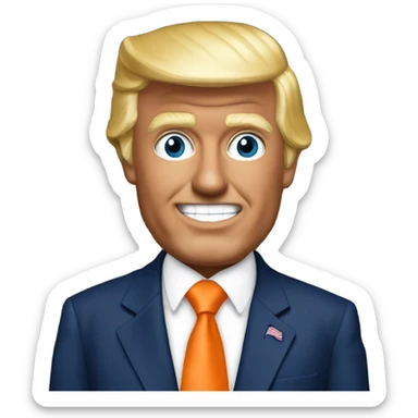 Denver broncos trump sticker