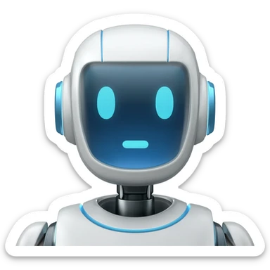 ai robot sticker