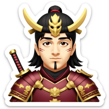 Samurai Leader sticker