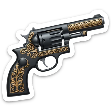 Gun sticker