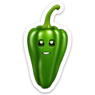 pepper-capsicum sticker