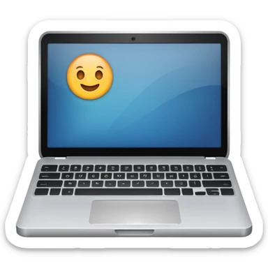 Laptop computer sticker
