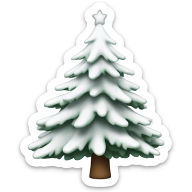 https://emojis.sh/emoji/actual-white-fir-christmas-tree-isolated-SfT8DAJQw3k Get this emoji or create your own with AI  sticker