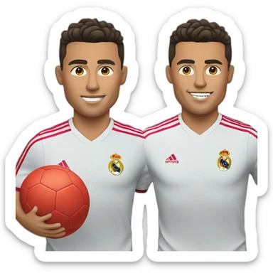 Ronaldo se prend un carton rouge sticker