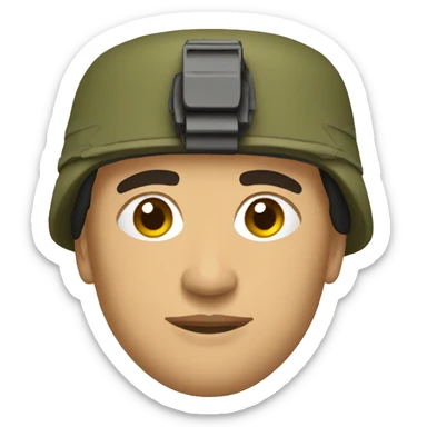 afghan military sticker