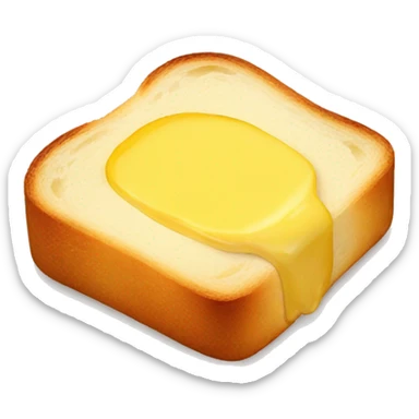 Butter Toast sticker