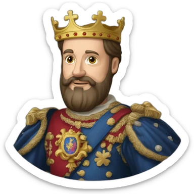 King Philip II of Spain sticker