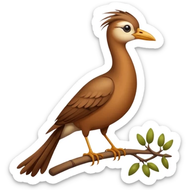 rodrigues solitaire bird sticker
