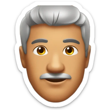 man in sauna sticker