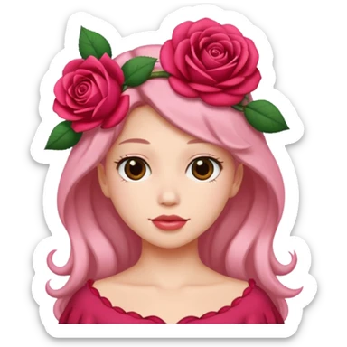 Jennie rose sticker