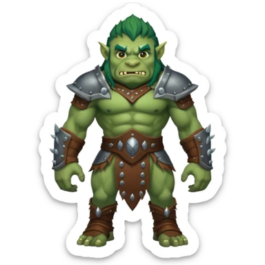 Troll full body sticker
