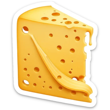 cheese threads sticker