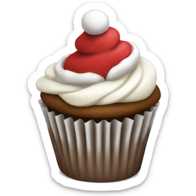 Christmas cupcakes  sticker