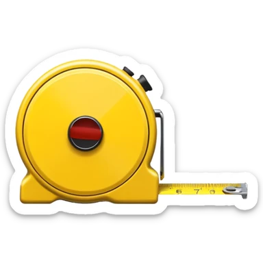 Tape Measure sticker
