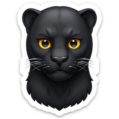 Pantera negra sticker