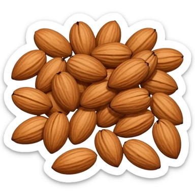almonds sticker
