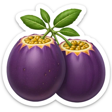 passion fruit  sticker