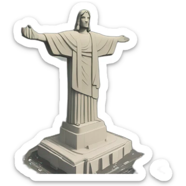 Cristo Redentor sticker