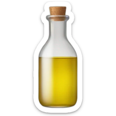 Seed oil bottle sticker