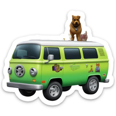 Tonka Toys Darth Vader’s and Scooby Doo’s, Velma, Shaggy, Daphne, and Fred’s mystery machine ghost hunters van sticker