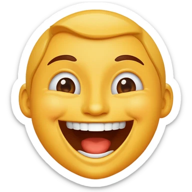 laughing outloud  sticker