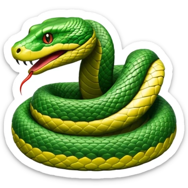 Big snake  sticker