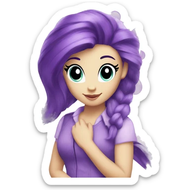 My little pony Rarity sticker